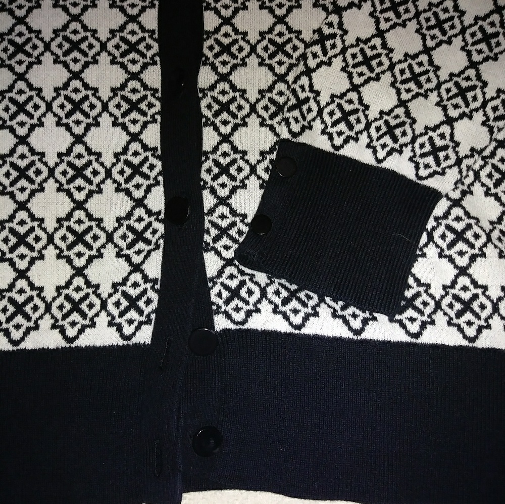 Talbots Size Mp Button Down Sweater Nwot - image 3